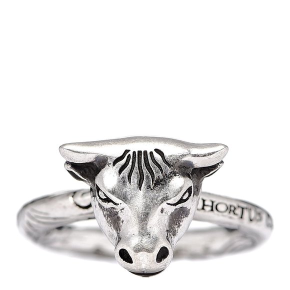 Gucci Anger Forest Bulls Head Ring in Silver NEW IN BOX - Picture 2 of 9